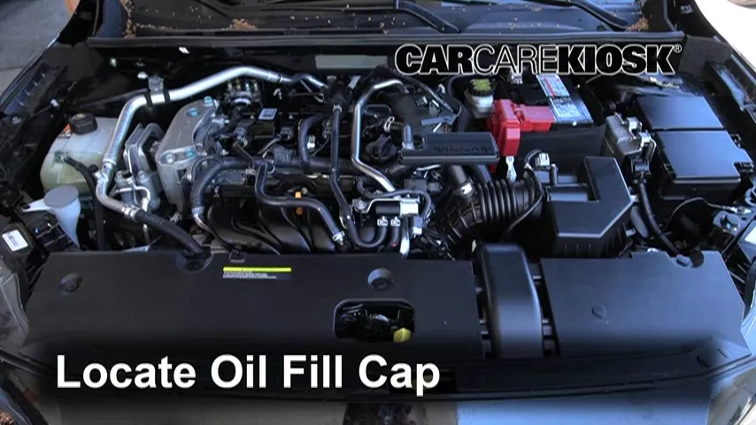 2020 Nissan Sentra S 2.0L 4 Cyl. Oil